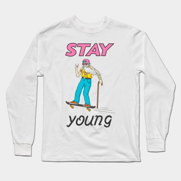 Always Board Long Sleeve T-Shirt by Made With Awesome